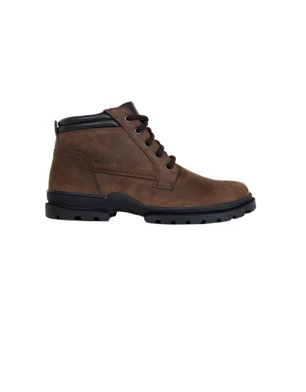 Mens Bronx, Leather Eiger, Casual Mocca Lace Up