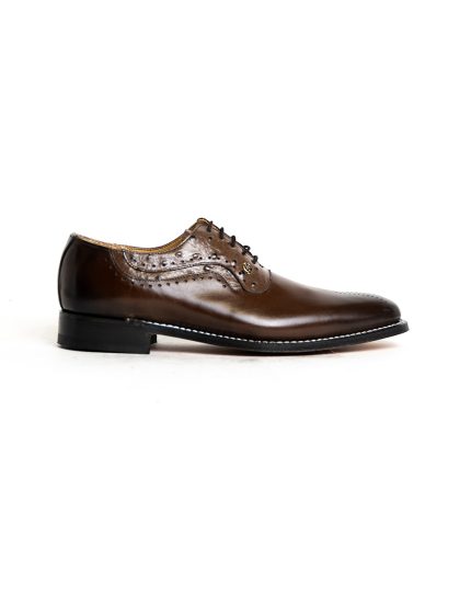 Mens C&J, Leather Ace, Formal Brown Lace Up