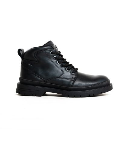 Mens Bronx, Leather Hull, Casual Black Boot