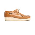 Mens Grasshoppers, Leather Brixton, Casual Tan Moccasins