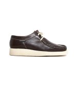 Mens Grasshoppers, Leather Trent, Casual Choc Brown Moccasins