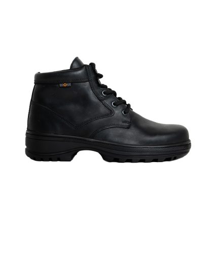 Mens Bronx, Leather Tyson, Casual Black Boot