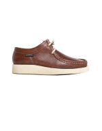 Mens Grasshoppers, Leather Trent, Casual Tan Moccasins