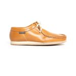 Mens Grasshoppers, Leather Buster, Casual Tan Moccasins