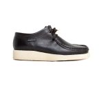 Mens Grasshoppers, Leather Trent, Casual Black Cherry Moccasins
